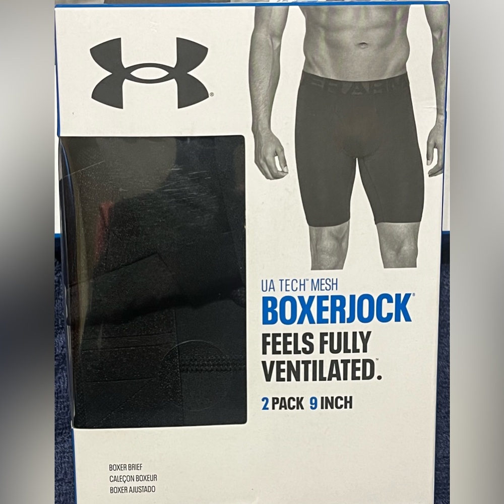 Under Armour 9 inch mech boxer 2 pack